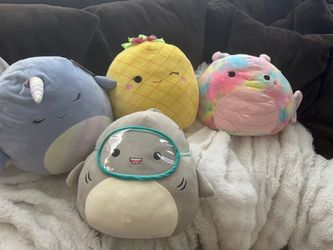 Squishmallows Plush Bundle Set of 4