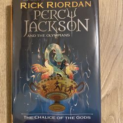 The Chalice Of The Gods Percy Jackson Book Signed Copy