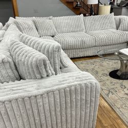 Oversized Sectional,corduroy,sectionals,sameday Delivery 🚚 