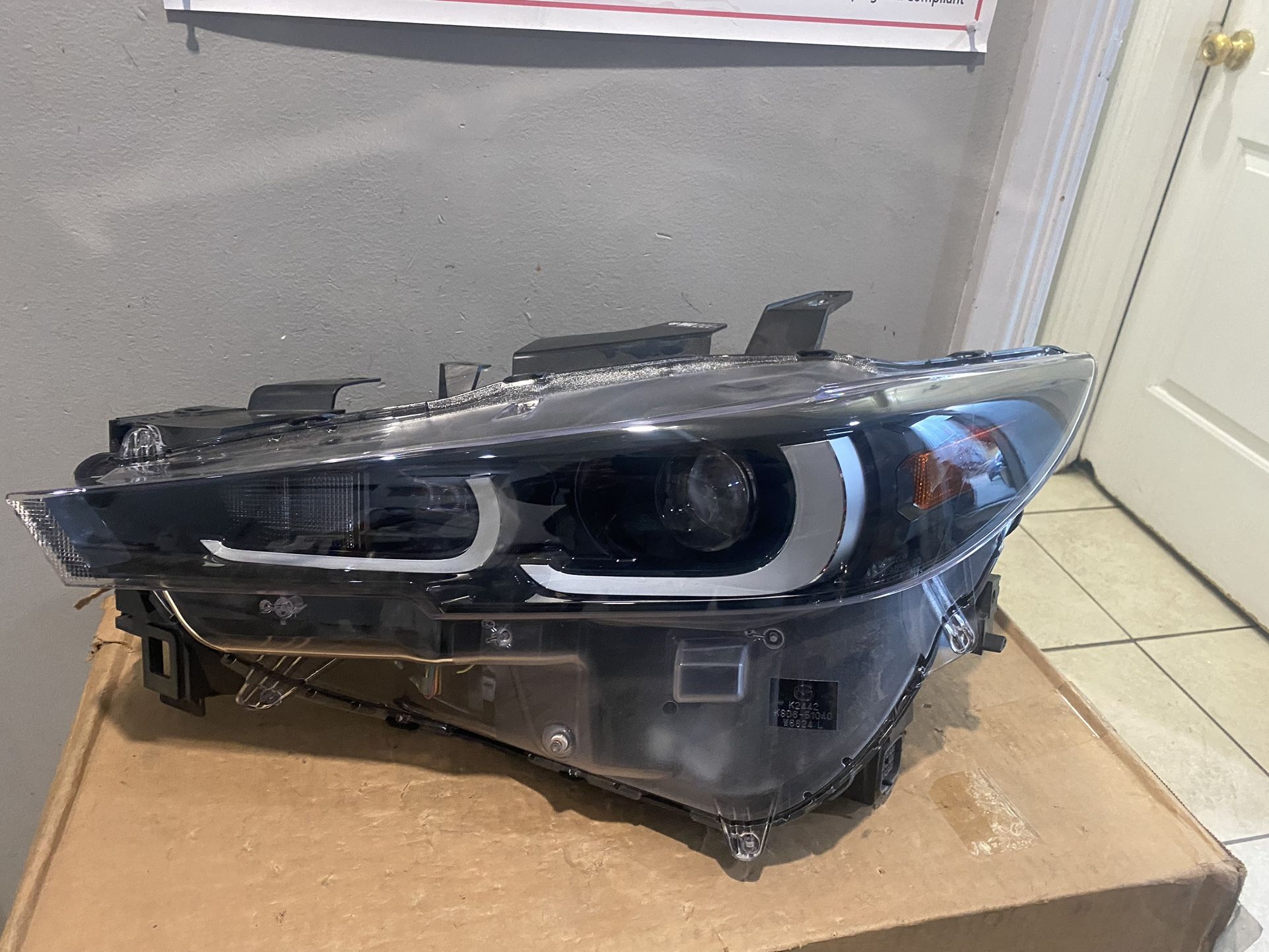 2022-2025 Mazda Cx5 Left Headlight Led Non Adaptive