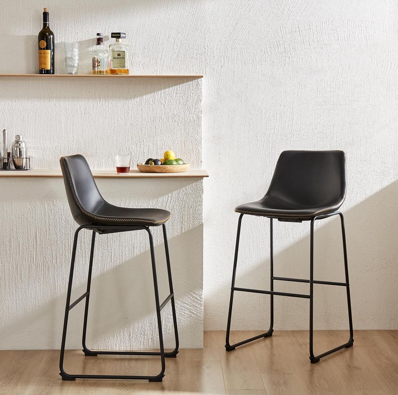 New modern 30 Inch Counter Height Bar Stools Set Of 2