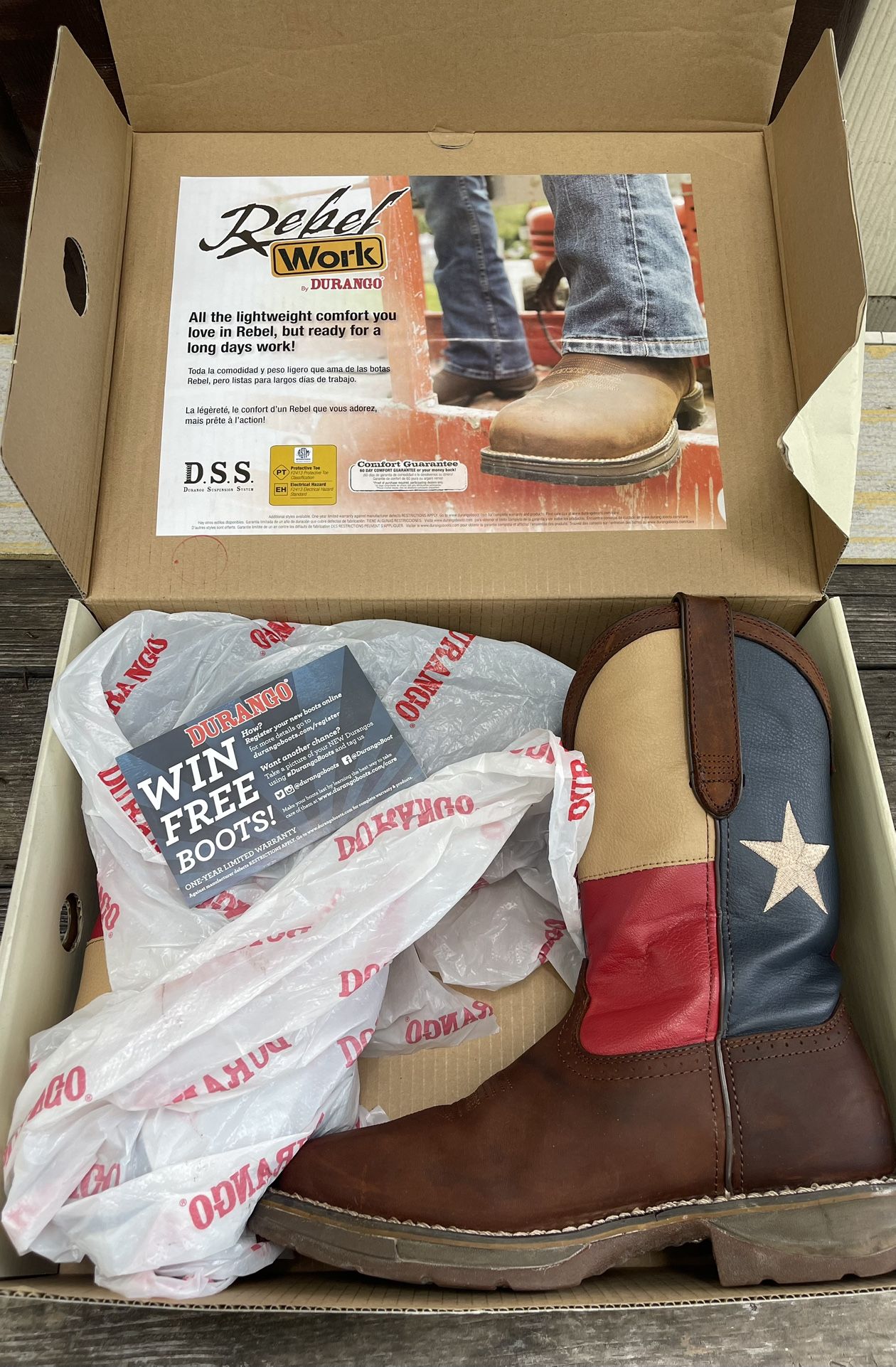 steel toe boots