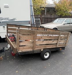 6x8 Utility Trailer – Clean Title – Good Condition