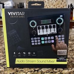 vivitar audio stream sound mixer