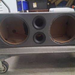 Sub Box For 2-15 Inch Subs 