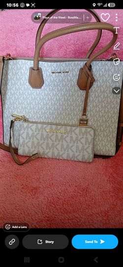White Michael kors