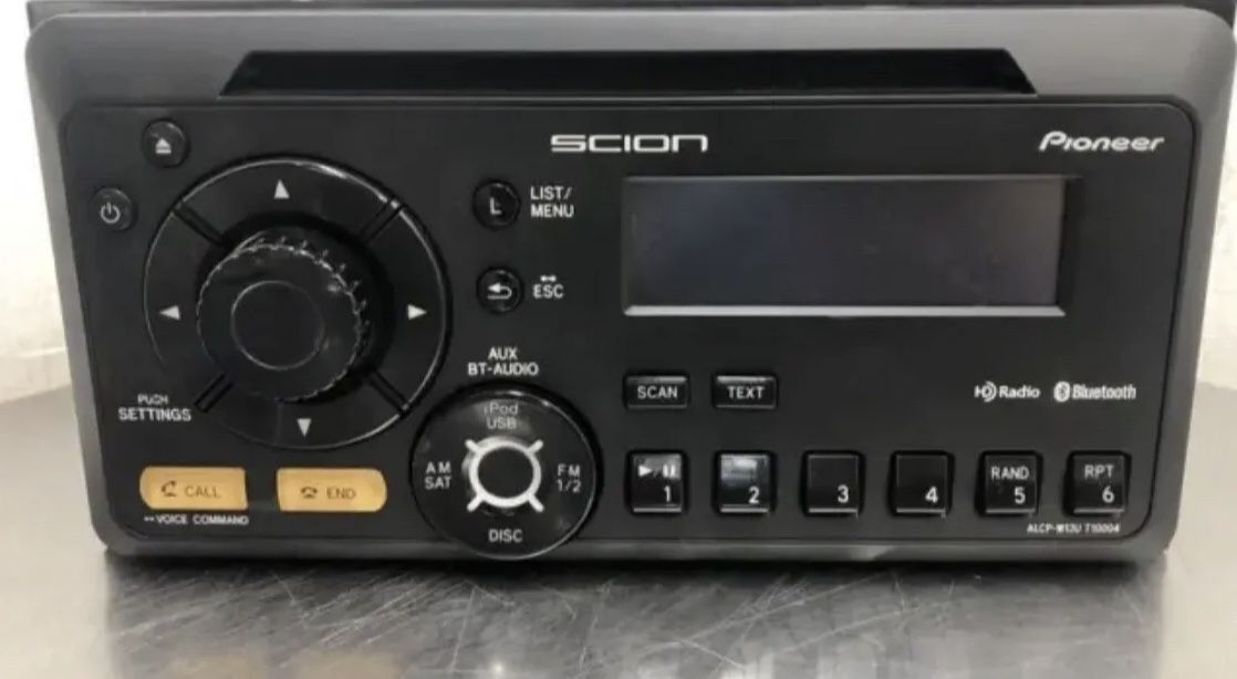 Genuine Toyota Black Bluetooth Pioneer Audio System/ Radio PT(contact info removed)0