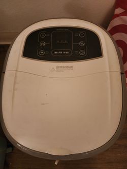 Sharper Image Heated Foot Spa with Massage Rollers