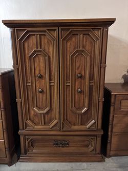 Wood Wardrobe