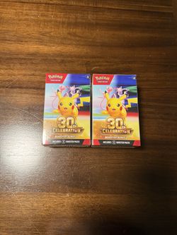 Pokemon 30th booster bundles