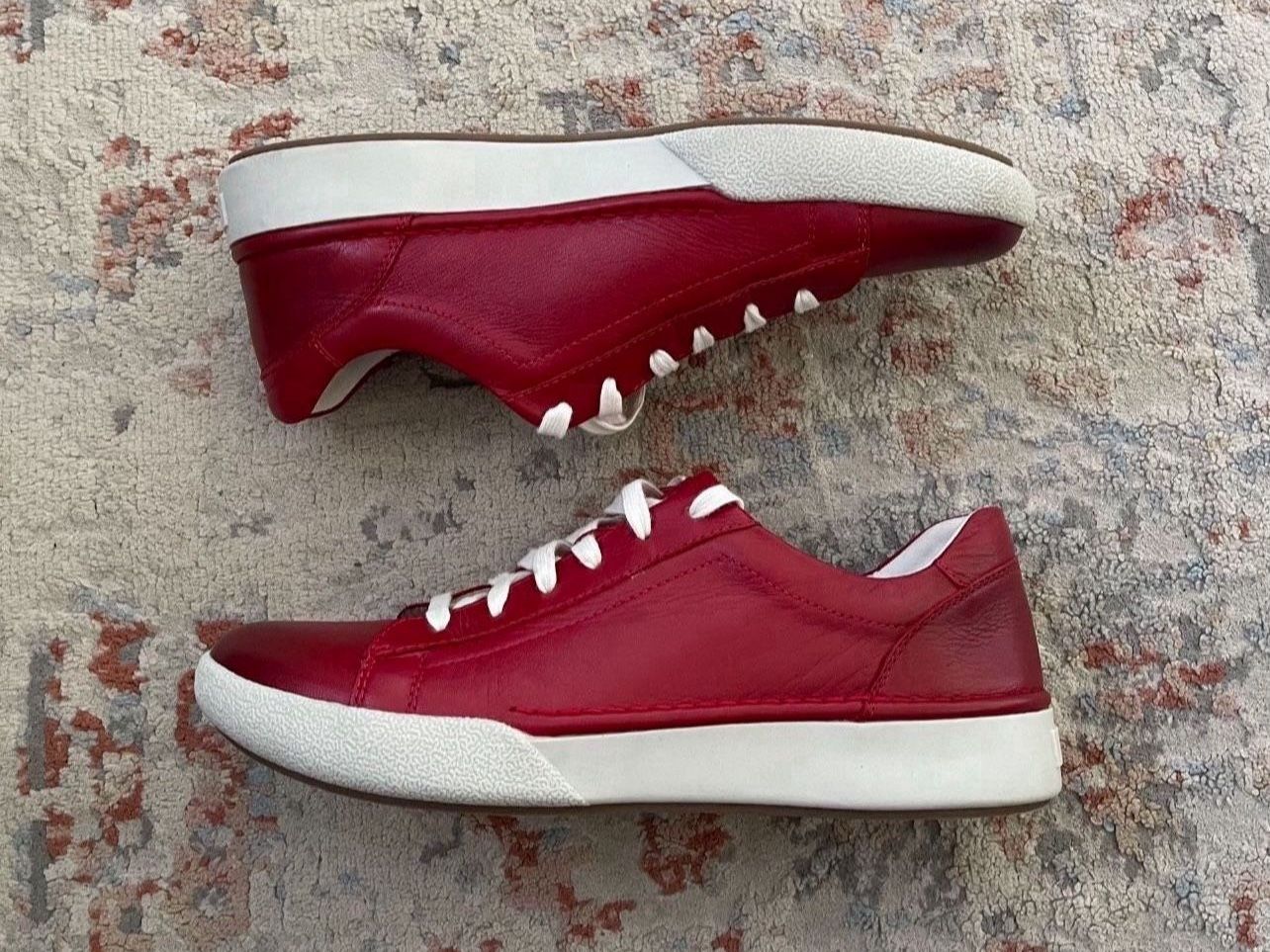 Josef Seibel Claire 01 Leather Sneakers Size 9.5