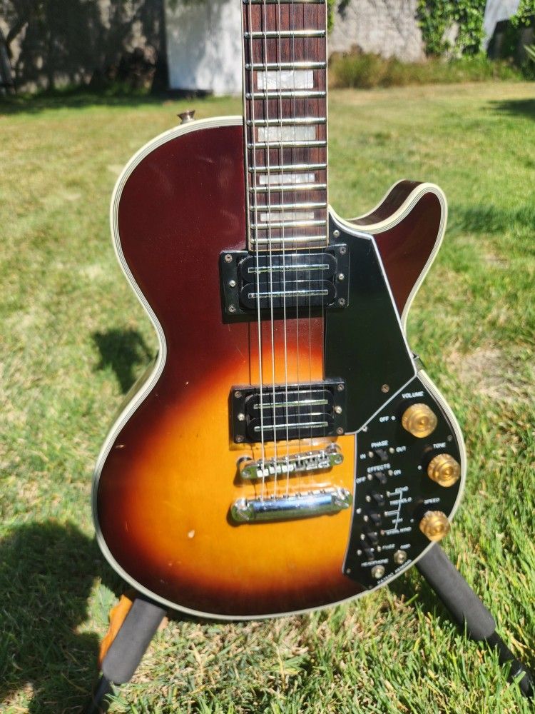 Kay/Univox/TEISCO Effector Les Paul Japan Built w Effects, Fuzz, delay, phase FX! MIJ HSC