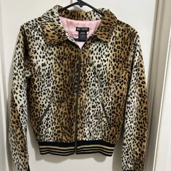 Hot Topic Cheetah Print Women’s Jacket Size S