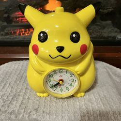 Vintage Big Pikachu Alarm Clock