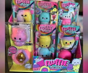 FLUFFIE STUFFIEZ 4$ each