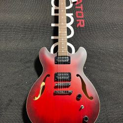 Ibanez Artcore AS53 Semi-hollowbody Electric Guitar - Sunburst Red Flat