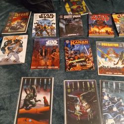 Star wars Omnibus, Alien, Predator Comics