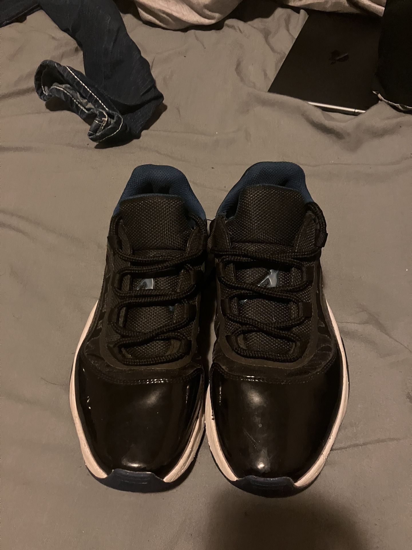 Air Jordan 11s Lows - Blue/Black - Size - 7.5 In Woman’s 