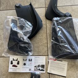 Tesla Mod-Y 25-26’ Juniper New Mud Flaps.  Hardware Included 