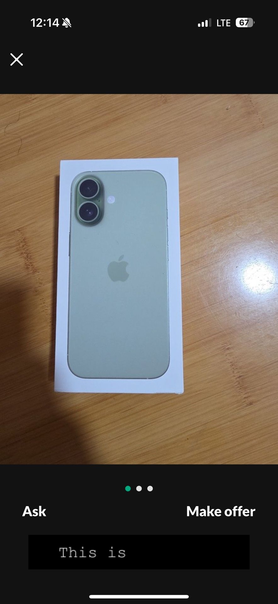 iPhone 17 256gb Silver Brand New In Box