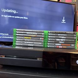 Xbox One with 14 games
