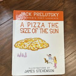A Pizza The Size Of The Sun Book. Hardcover. First Edition. 