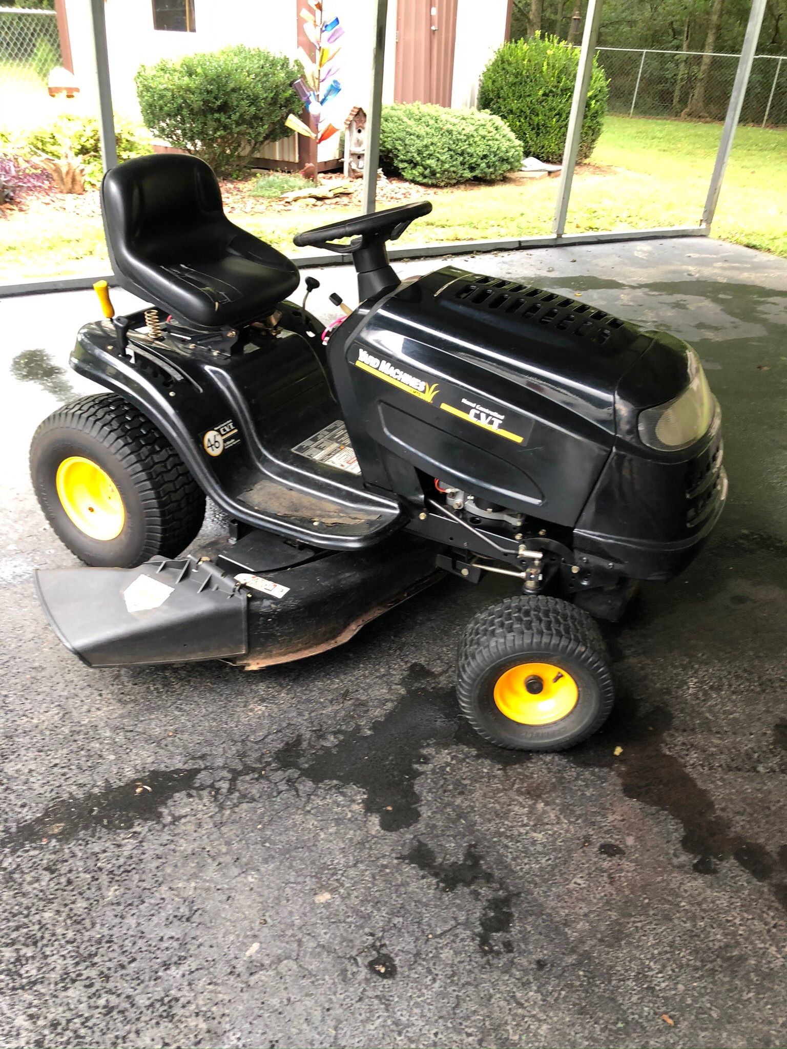 46"cut Riding Mower