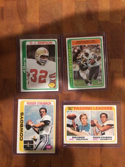 1970s Football Cards