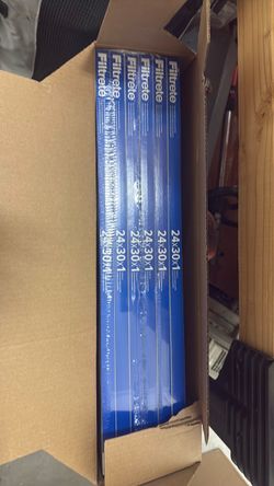6 pack Filtrate 3 M 24x30x1