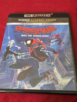 New Spiderman Into The Spiderverse (4K / Blu-ray + Digital)