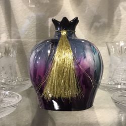 Multicolored pomegranate table ornament home decor