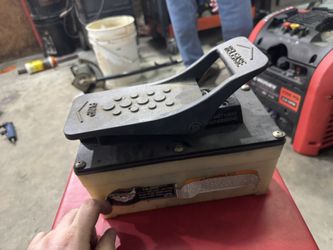 New Air/hydraulic Foot Pump!