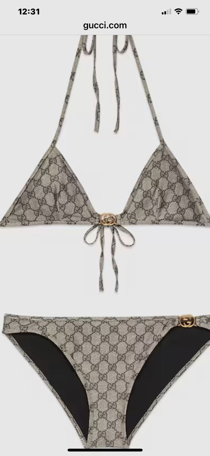 2pc Bikini Designer Bathing Suit