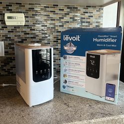 Levoit OasisMist Smart Humidifier. New open box – never used