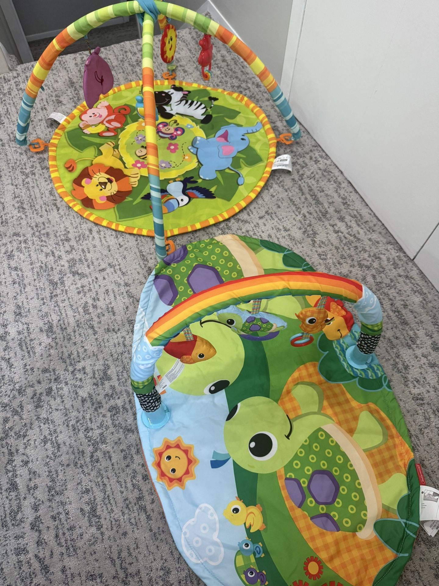 Two Baby Play Mats