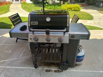 Weber special edition three burner barbecue