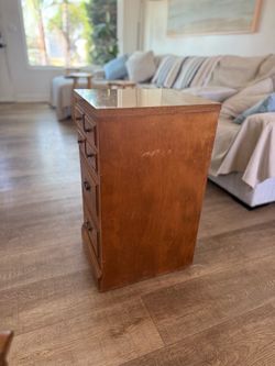 Vintage oak stand