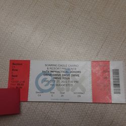 4tickets To Impractical Jokers Comedy Show