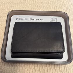 Perry Ellis Portfolio Trifold Wallet 