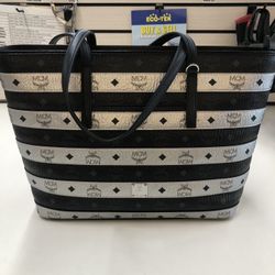 MCM Monogram Viseto Tote