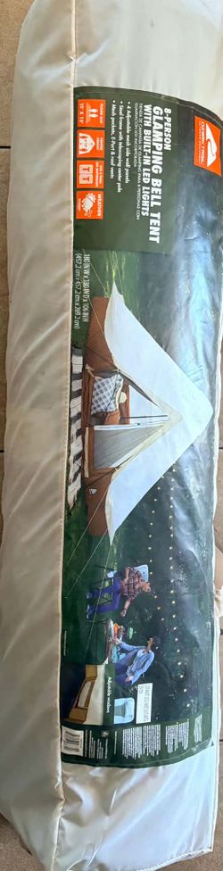 Camping tent.