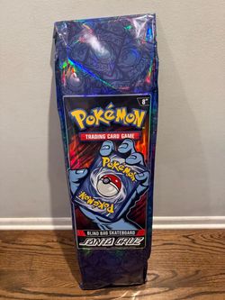 Santa Cruz Pokemon TCG Blind Bag Skateboard Deck 8.0in Sealed