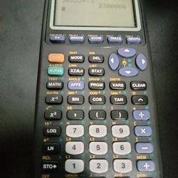 TI83 TI-83 Plus Graphic Calculator Texas Instruments Graphing TI83 +dead pixels lines but still works