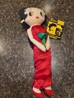KellyToy Betty Boop Cheerleader Betty plush doll