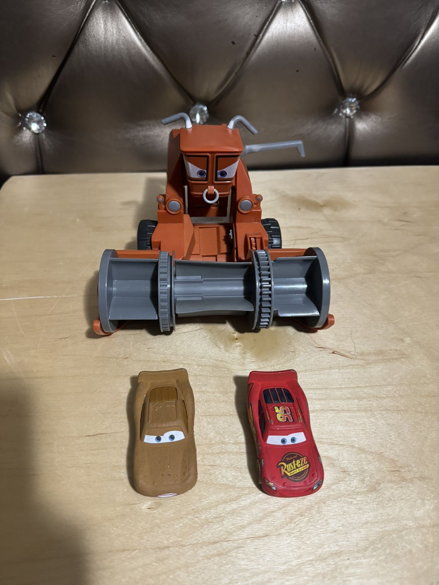 Disney Pixar Cars Chase And Change Frank the Combine Tractor