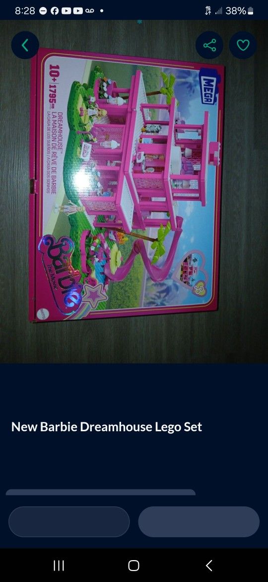Barbie Lego Set 