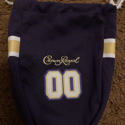 Crown Royal Vikings Jersey Bag