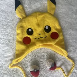 Pokemon Pikachu Big Face Laplander Hat