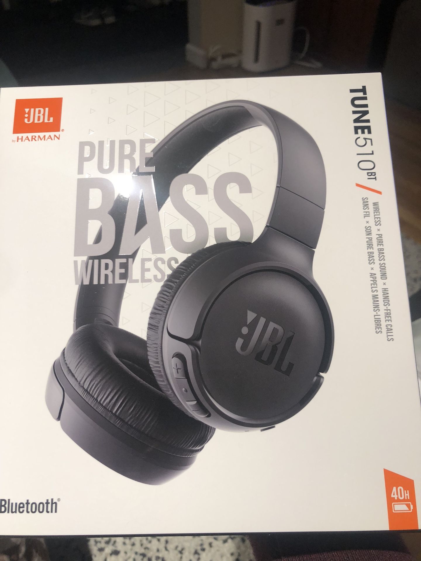 JBL Tune510 Wireless On Ear Headset