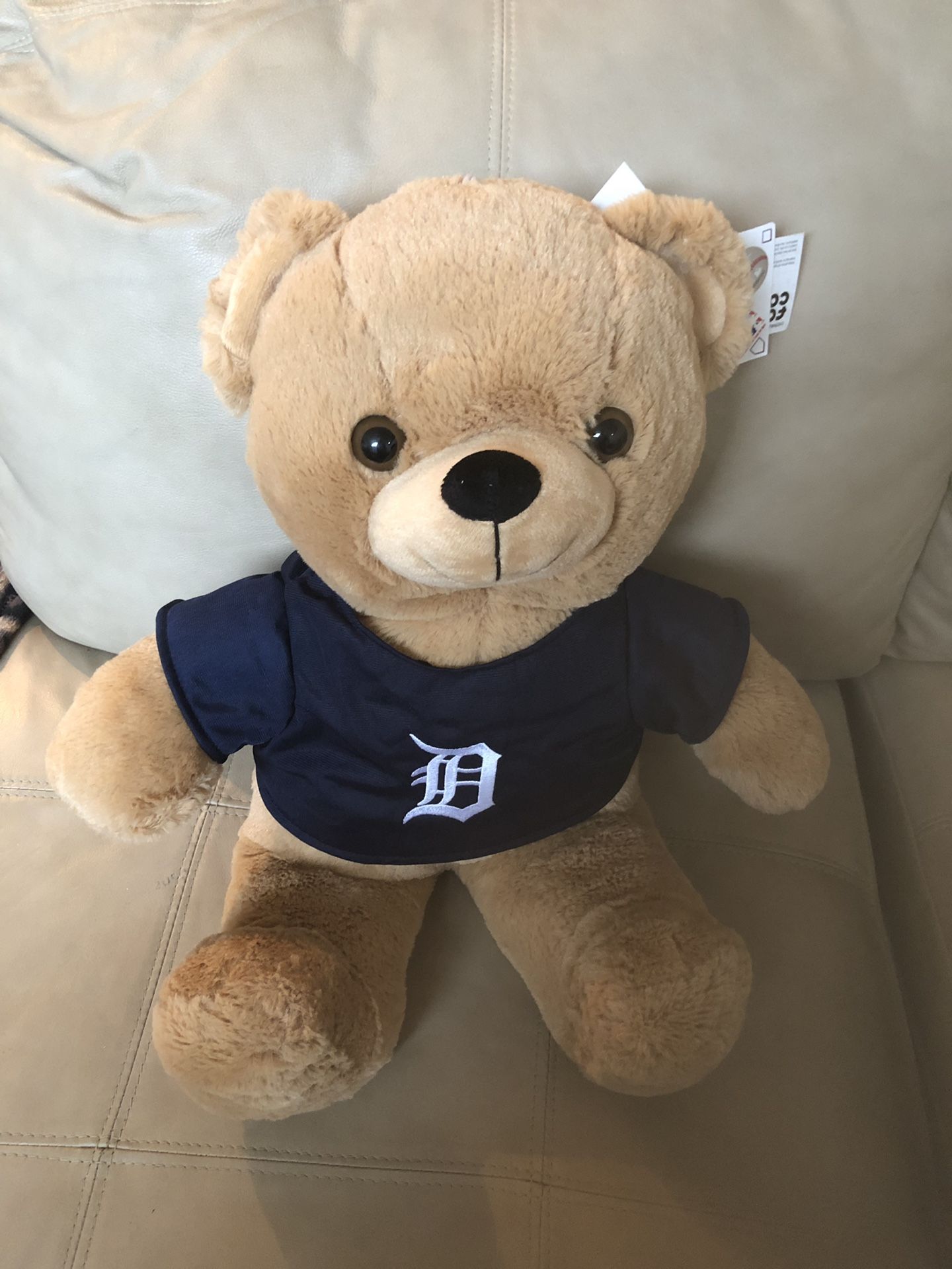 Authentic Detroit Tiger Stuffed Animal Bear